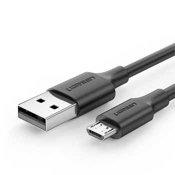Cáp USB 2.0 to Micro USB UGREEN 60136 (Dài 1m) Màu Đen