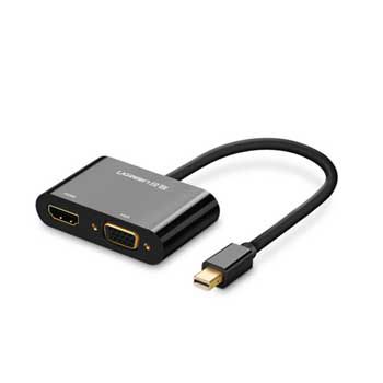 CABLE Mini Displayport Sang HDMI và VGA Ugreen 40365