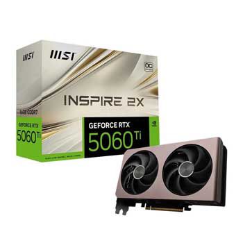 16GB MSI GeForce RTX 5060 Ti 16G INSPIRE 2X OC