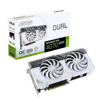 12GB ASUS DUAL-RTX4070S-12G-WHITE