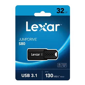 32GB Lexar JumpDrive S80 USB 3.1