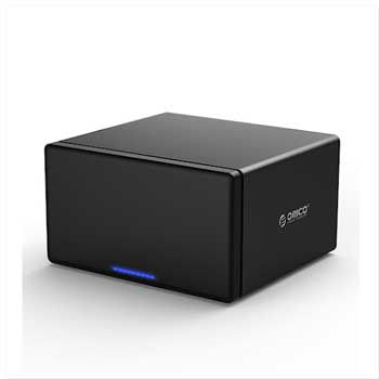 Hộp ổ cứng 3.5" 8 khe cắm SATA 3 USB 3.0 Type B ORICO NS800U3-BK