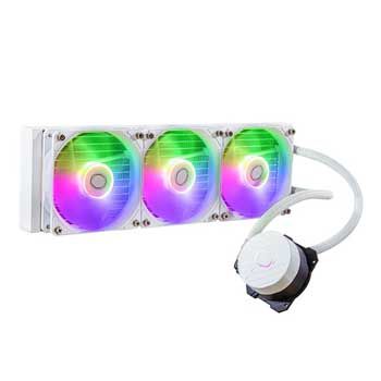 Tản nhiệt nước Cooler Master CPU 3 Fan Cooler Master MasterLiquid 360L CORE WHITE ARGB