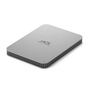 2TB Lacie Mobile Drive 2022 2TB USB-C 3.2 gen 1 (Bạc) - STLP2000400 External