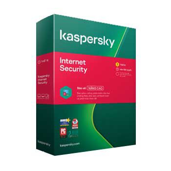 Kaspersky Internet Security 1PC (CRENEW) (Áp dụng cho Khách hàng đang sử dụng bản quyền Kaspersky và CÒN GIỮ KEY BẢN QUYỀN)