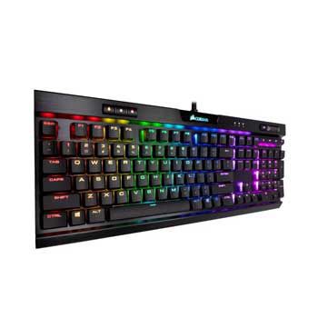 Bàn phím có dây Corsair K70 MK.2-BLK-MX Low Profile RGB Mx Speed CH-9109018-NA