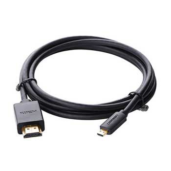 Cáp chuyển Micro HDMI to HDMI dài 3M Ugreen 30104