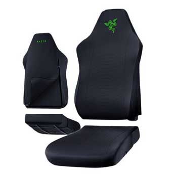 Áo ghế Razer Gaming Chair Sleeves - Razer Iskur V2X (Black/Green RC81-04430100-R3M1)