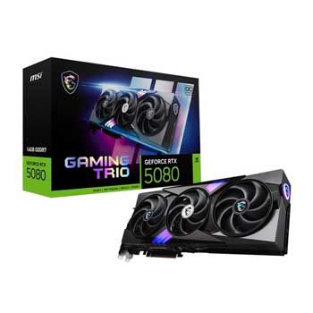 16GB MSI GeForce RTX 5080 16G GAMING TRIO OC