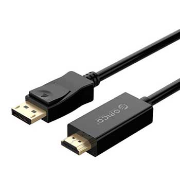 Cáp Chuyển Displayport to HDMI ORICO XD-DTH4-20-BK (Dài 2M)