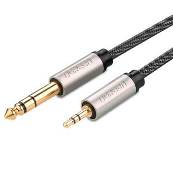 Cáp Audio 3.5mm sang 6.5mm Dài 5M UGREEN 40806