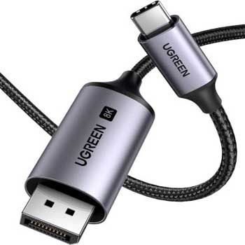 Cáp Chuyển USB Type C sang Displayport 1.4 Ugreen 25157 (Dài 1M) ( 8K 60Hz, 4K 240Hz )
