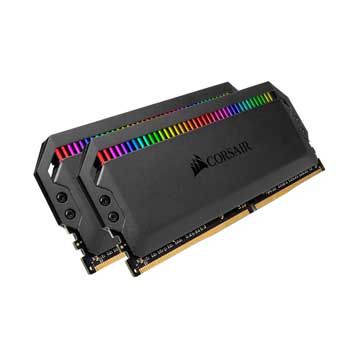 16GB DDRAM 4 3200 CORSAIR(KIT) Dominator Platinum RGB Black