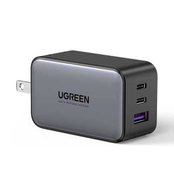 Củ sạc nhanh GaN 65W Ugreen 10334 (2 USB-C và 1 USB Type-A)