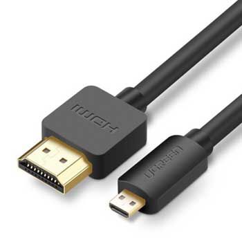 Cáp chuyển Micro HDMI sang HDMI dài 2M Ugreen 30103