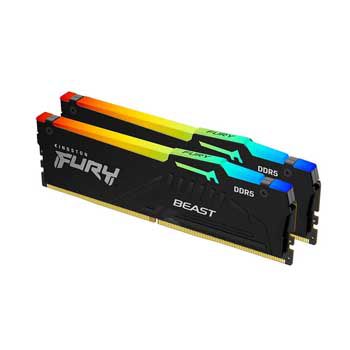 64GB DDRAM 5 5600 Kingston Fury Beast RGB (Kit)