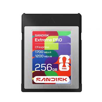 Thẻ nhớ 256GB CFexpress™ Type B Card FIFA World Cup 2026™ Edition 256GB, 1700MB/s (SDCFE-256G-GF4NN)