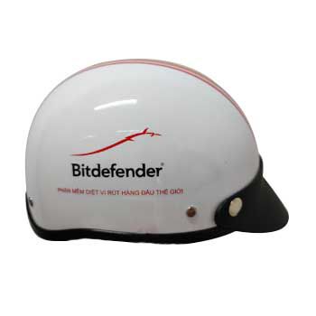 Nón bảo hiểm - hàng khuyến mãi Bitdefender