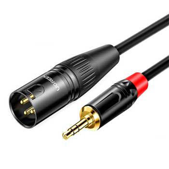 Cáp Audio 3.5mm (Male) sang Canon XLR (Male) Dài 1.5M AV162 XLR NB305