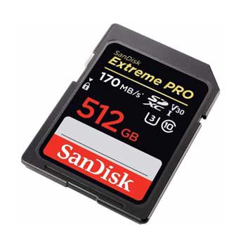 SDXC 512GB SANDISK Extreme Pro V30 (SDSDXXY-512G-GN4IN)